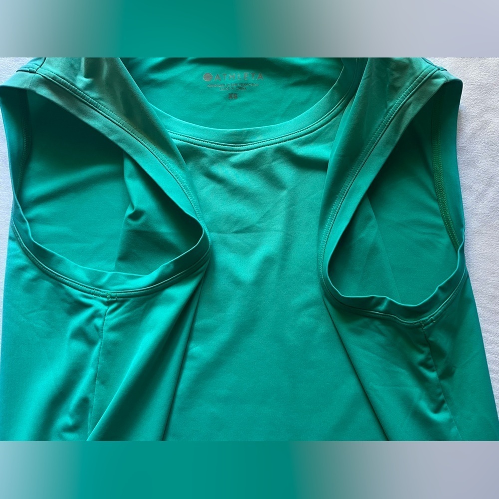 Athleta Turquoise Tank Top - Picture 6 of 8